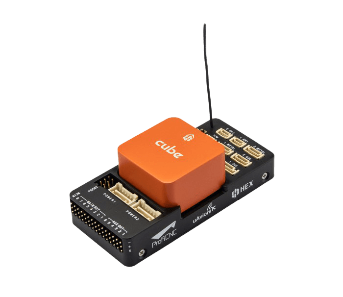 The C-75 Fregata comes with a fully programmable Pixhawk Cube Orange flight controller.
