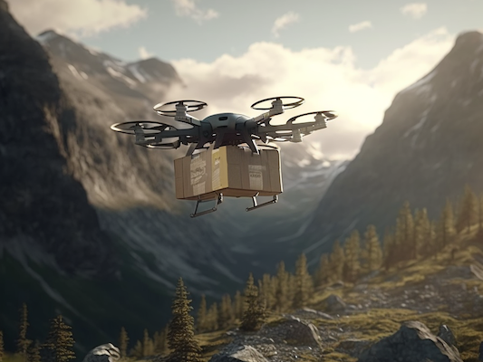 The Impact of Drones on the Logistics Industry: Enhancing Efficiency and Speed