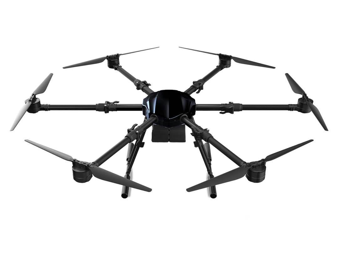 H1600, it is not only can be delivery drone, but it also can be multipurpose drone which mounts different types of payload