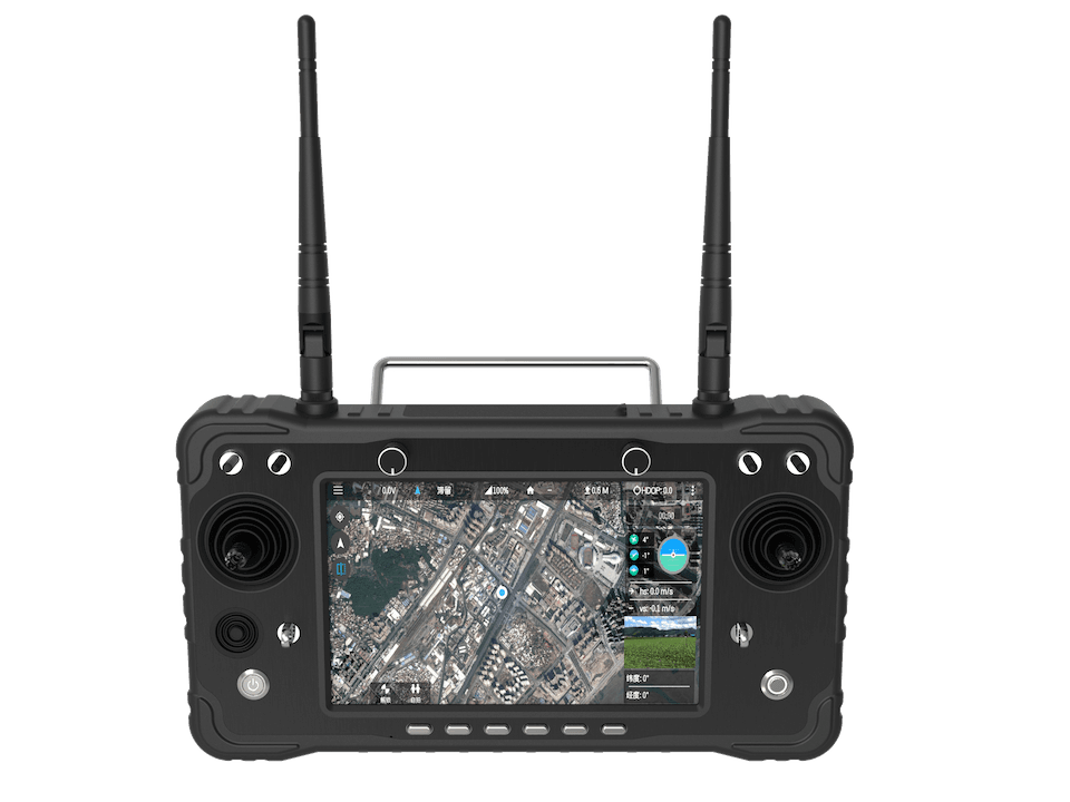 The C-75 Fregata is supported by an on-ground or on-hand Remote Controller 