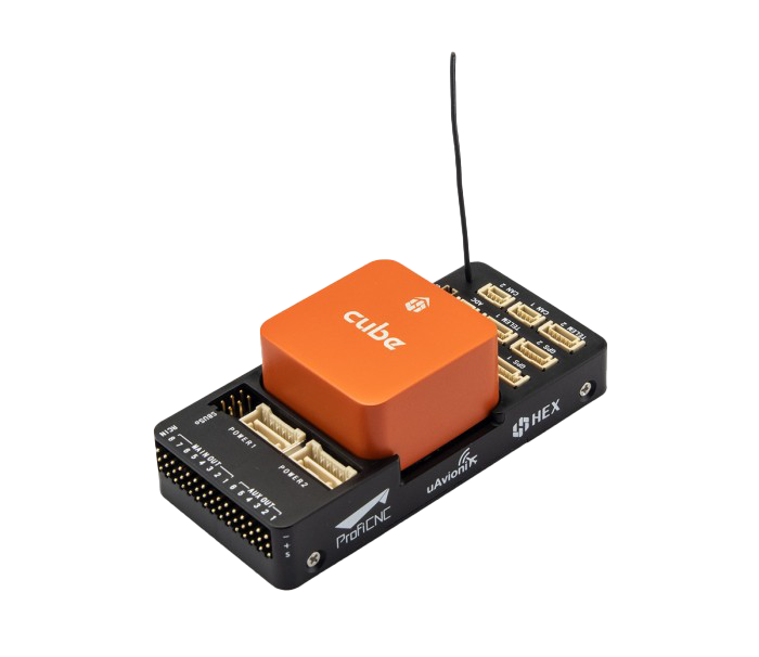 The C-75 Fregata comes with a fully programmable Pixhawk Cube Orange flight controller.